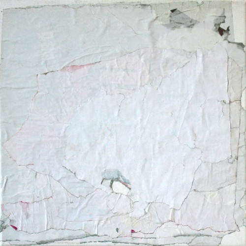 Untitled,  30x30cm,  collage on canvas, 2012